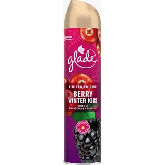 Glade Berry Winter Kiss mit dem Duft von Brombeeren und Preiselbeeren Lufterfrischer Spray 300 ml