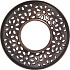 Yankee Candle Sheridan Bronze Punched Metal Illuma Deckelring für mittlere und große Duftkerzen Classic 9 x 3 cm
