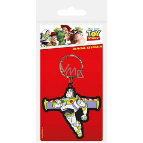 Degen Merch Toy Story Buzz Lightyear Gummi Schlüsselanhänger 4,5 x 6 cm