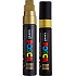 Posca Universal-Acrylmarker mit extra breiter, gerader Spitze 15 mm Gold PC-17K