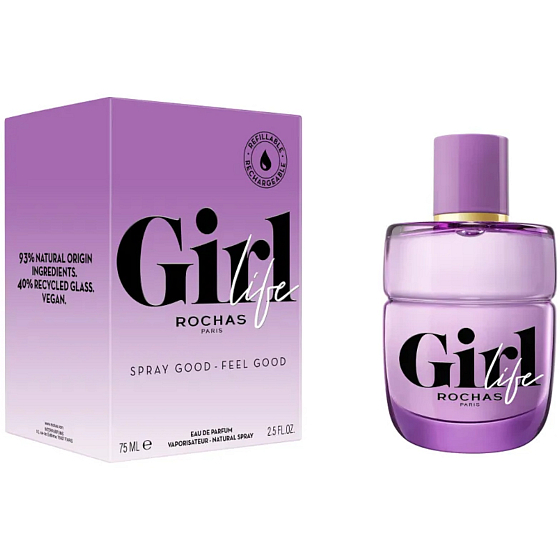 Rochas Girl Life Eau de Parfum für Frauen 75 ml