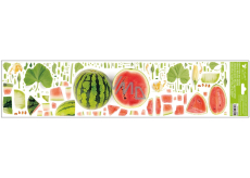 Fensterfolie Fruchtmelone 64 x 15 cm