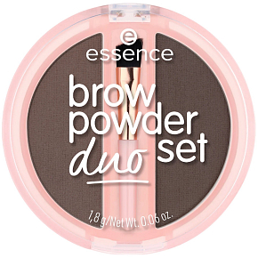 Essence Augenbrauenpuder Duo Set 03 Dark 1,8 g