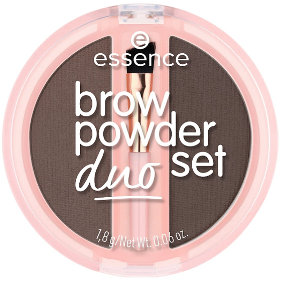 Essence Augenbrauenpuder Duo Set 03 Dark 1,8 g
