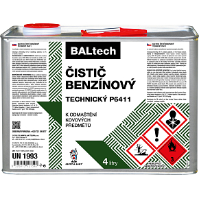 BALTECH technischer Benzinreiniger P6411, 4 l
