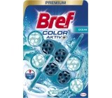 Bref Turquoise Aktiv Ocean Toilettenblock, 2 × 50 g