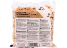 Solo přírodní dřevitá vlna podpalovač svitky, 16 podpalů