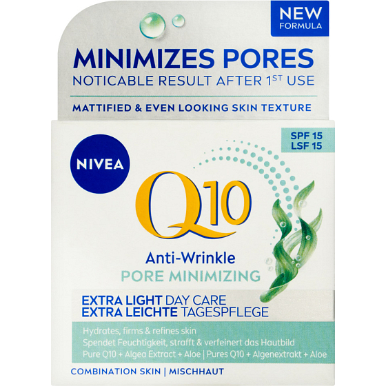 Nivea Q10 Pore Minimizing denní krém 50 ml