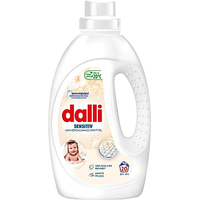 Dalli Sensitiv Waschgel, 20 Wäschen, 1,1 l