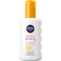 Nivea Sun Sensitive OF 50+ Sonnen spray, 200 ml
