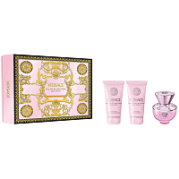 Versace Dylan Pink Blush Eau de Parfum 50 ml + Körperlotion 50 ml + Duschgel 50 ml, Geschenkset für Frauen