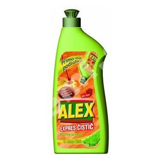 Alex Expres Reiniger mit Aloe Vera direkt auf dem Boden 1l
