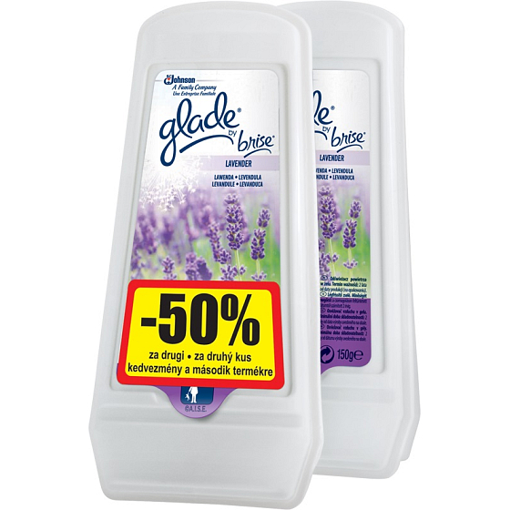 Glade Lavender Gel Lufterfrischer 2 x 150 g