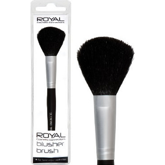 Royal Cosmetic Connections Blusher Brush Pinsel mit Naturborsten für Puder und Wangen 1 Stück