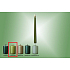 Lima Candle glatter hellgrüner Metallkegel 22 x 250 mm 1 Stück