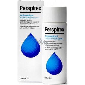 Perspirex Original Lotion Antitranspirant-Creme für Hände und Füße mit einer Wirkung von 3-5 Tagen Unisex 100 ml Perspirex Original Lotion Antitranspirant-Creme für Hände und Füße mit einer Wirkung von 3-5 Tagen Unisex 100 ml