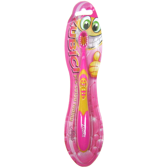 Nekupto Zubíci Zahnbürste für Kinder namens Zuzka soft 1 Stück