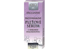 Bione Cosmetics Exclusive & Q10 mit Hyaluronsäure Anti-Falten-Gesichtsserum für Mischhaut bis fettige Haut 40 ml