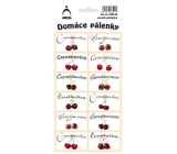 Arch Aufkleber Home Brandy Cherry 12 SK Etiketten