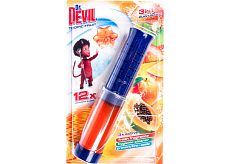 Dr. Devil 3-in-1 Point Block WC Block in Tube Tropic Fruit, 75 ml