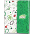 Nekupto Gift Center Notizblock mit Widmung Für das Glück 10,5 cm x 8,5 cm x 1 cm