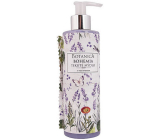 Bohemia Gifts Botanica Lavendel mit Olivenöl, Kräuterextrakt und Joghurt-Aktivstoff Flüssigseife Spender 250 ml