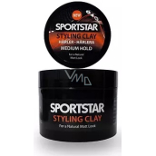 Sportstar Styling Clay Modellierknete für Haare, mittlerer Halt 50 ml