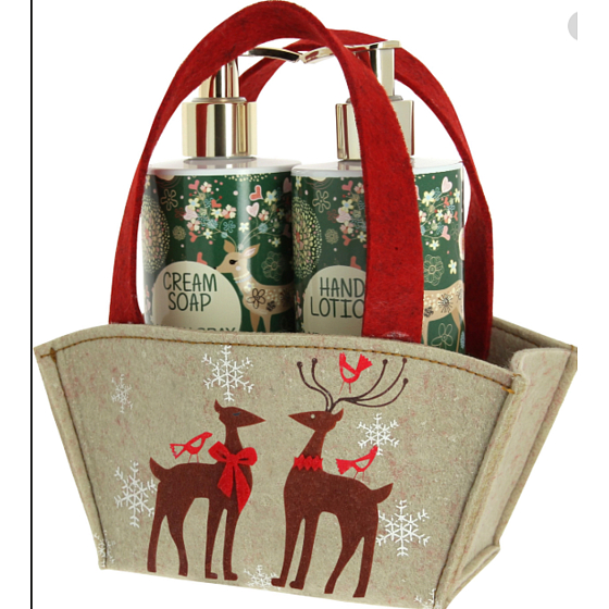 Vivian Grey Christmas Natürliche Flüssigseife 250 ml + Handlotion 250 ml, Kosmetikset