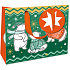 Nekupto Geschenk Papiertüte Luxus 18 x 16 cm Weihnachten WLIS 1740