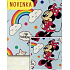 Nekupto Geschenkpapier 70 x 200 cm Weihnachten Minnie Mouse 1 Rolle BLI 046