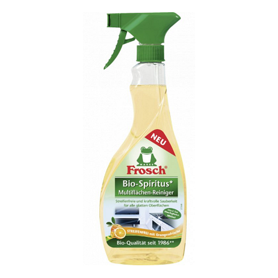 Frosch Eko Multifunktionaler Reiniger für glänzende Oberflächen Sprühflasche 500 ml