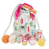 Bomb Cosmetics Alpaca My Bag Geschenkrucksack Brausetablette 2 x 95 g + Badestick 2 x 50 g + Ballistisches Brausebad 160 g + festes Shampoo 50 g + Handcreme 25 ml, Kosmetikset