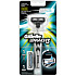 Gillette Mach3 Rasierer + 2 Klingen