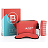 Balmain Paris Cosmetic Bag Red Spülung ohne Spülung 50 ml + Schlafmaske + Taschenkamm + Neoprenbeutel, Kosmetikset