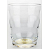 Glas Jasmina Gold mit goldenem Symbol Blume des Lebens 300 ml