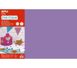 Apli Schaumstoffpapier lila 600 x 400 x 2 mm 5 Blatt