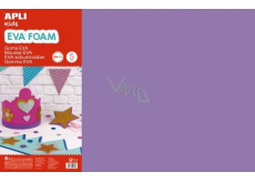 Apli Schaumstoffpapier lila 600 x 400 x 2 mm 5 Blatt