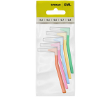 Spokar XML 0,4 - 0,8 mm Interdentalbürsten Set Mix 5 Stück + Kappe 5 Stück