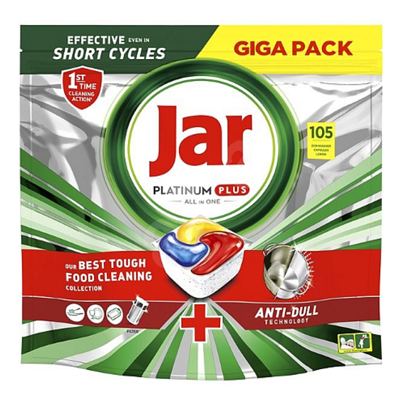 Jar Platinum Plus Spülmaschinenkapseln 105 Stück