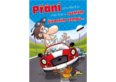 Ditipo Spielkarten Wunsch für jemanden, der ein temporeiches Leben führt Holki I love 224 x 157 mm