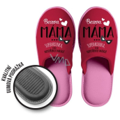 Nekupto Hausschuhe Geschenk Hausschuhe Größe 39-40 Cool mom superhero 1 Paar