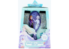 Disney Frozen Kamm + Haarglitzersträhnen 2 Stück + Haarglitzer, Kosmetikset für Kinder