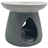 Emocio Aromalampa Keramik grau 125 x 110 mm