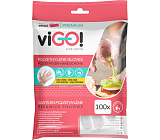 viGO Einweg-Mikrofolienhandschuhe, 100 Stück