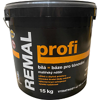 REMAL Profi Malerfarbe für Gipskarton und Sanierputze, 15 kg