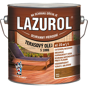 Lazurol s1080 Terrassenöl Teak, 2,5 l