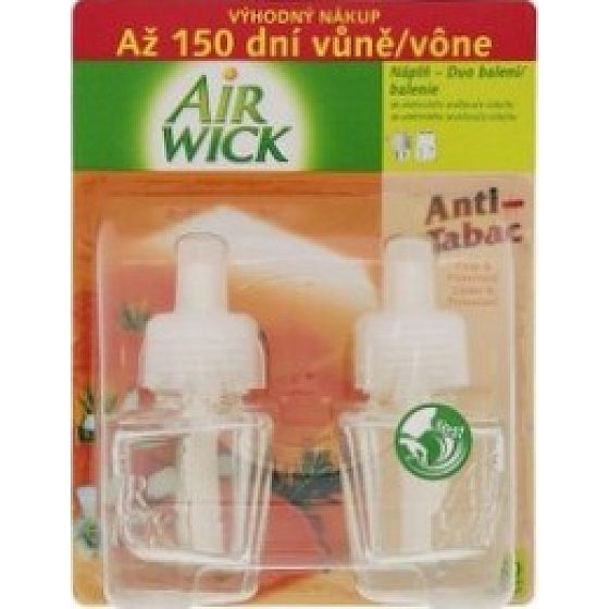 Air Wick Anti Tabac Flüssigkeitsnachfüllung 2 x 19 ml