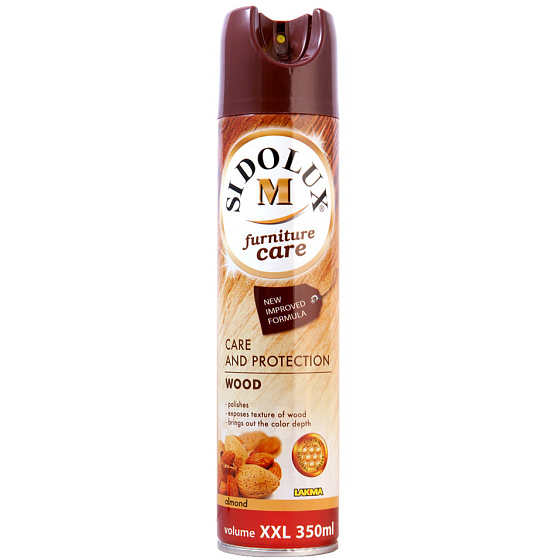 Sidolux M Furniture Mandeln Hypoallergen Antistatisches Staubspray 350 ml