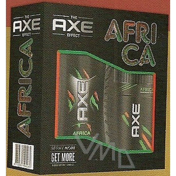 Axe Africa Deodorant Spray 150 ml + Duschgel 400 ml, Kosmetikset