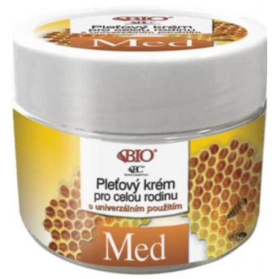 Bione Cosmetics Honey und Q10 Gesichtscreme für die ganze Familie 260 ml